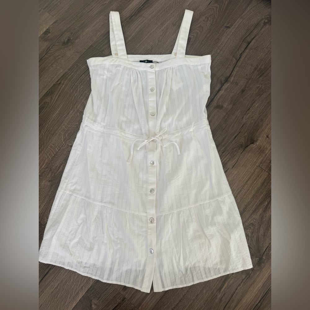 Seven for all mankind white sundress